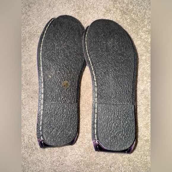 L'ATISTE by Spring step Dezi Purple Rosette loafer Flats nwob sz 39 - Picture 4 of 9